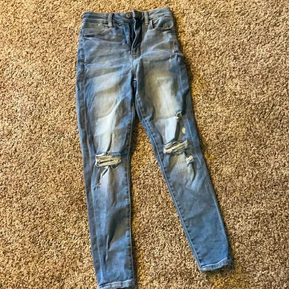 American Eagle curvy highest rise jegging jeans